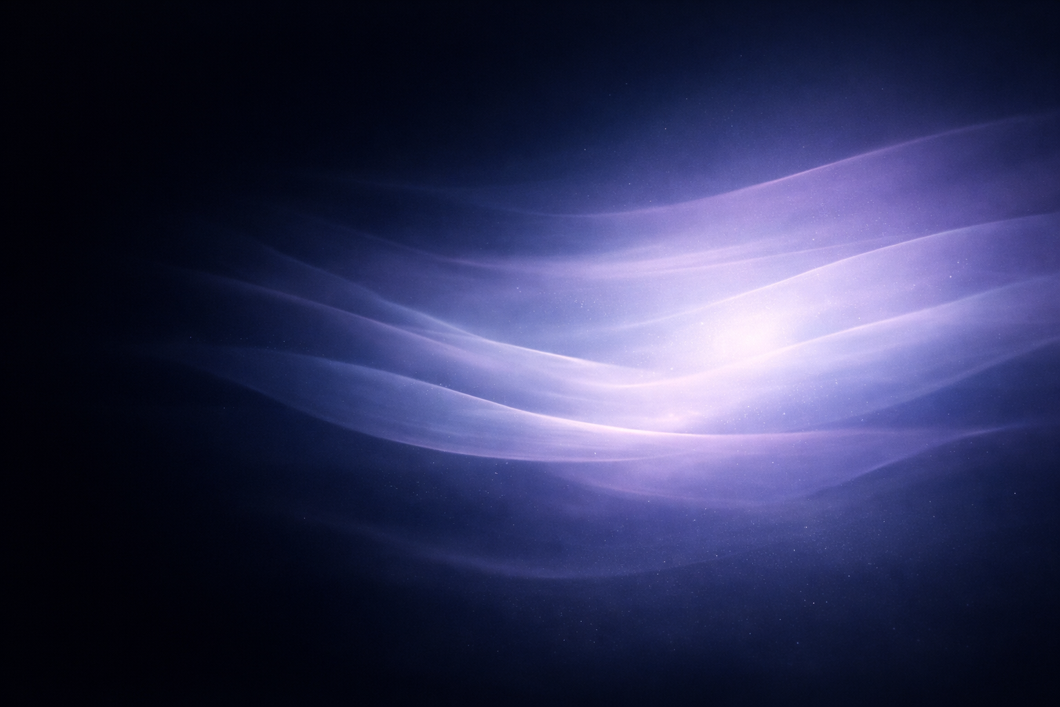 明晰夢をイメージした、ネイビーと淡い紫の光の層